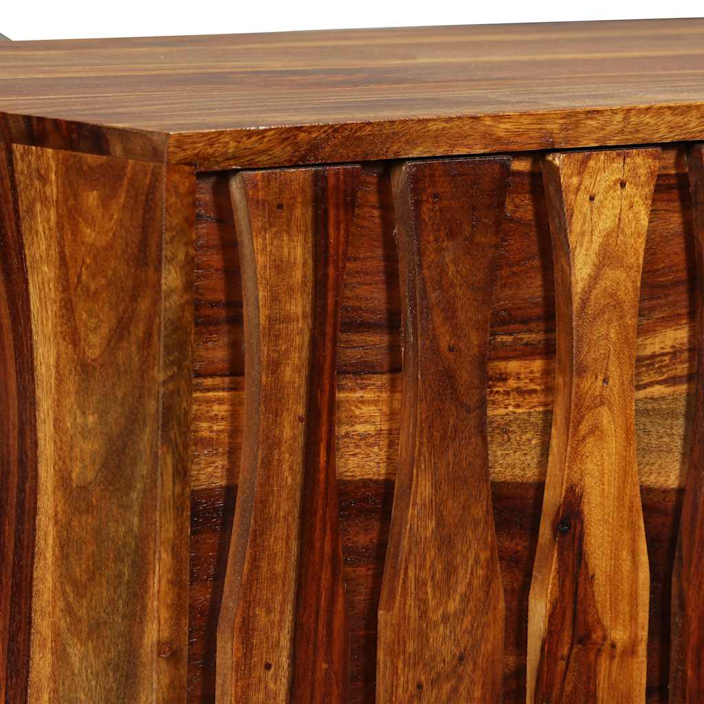 Credenza in Legno Massello di Acacia 160x45x70 cm 243946