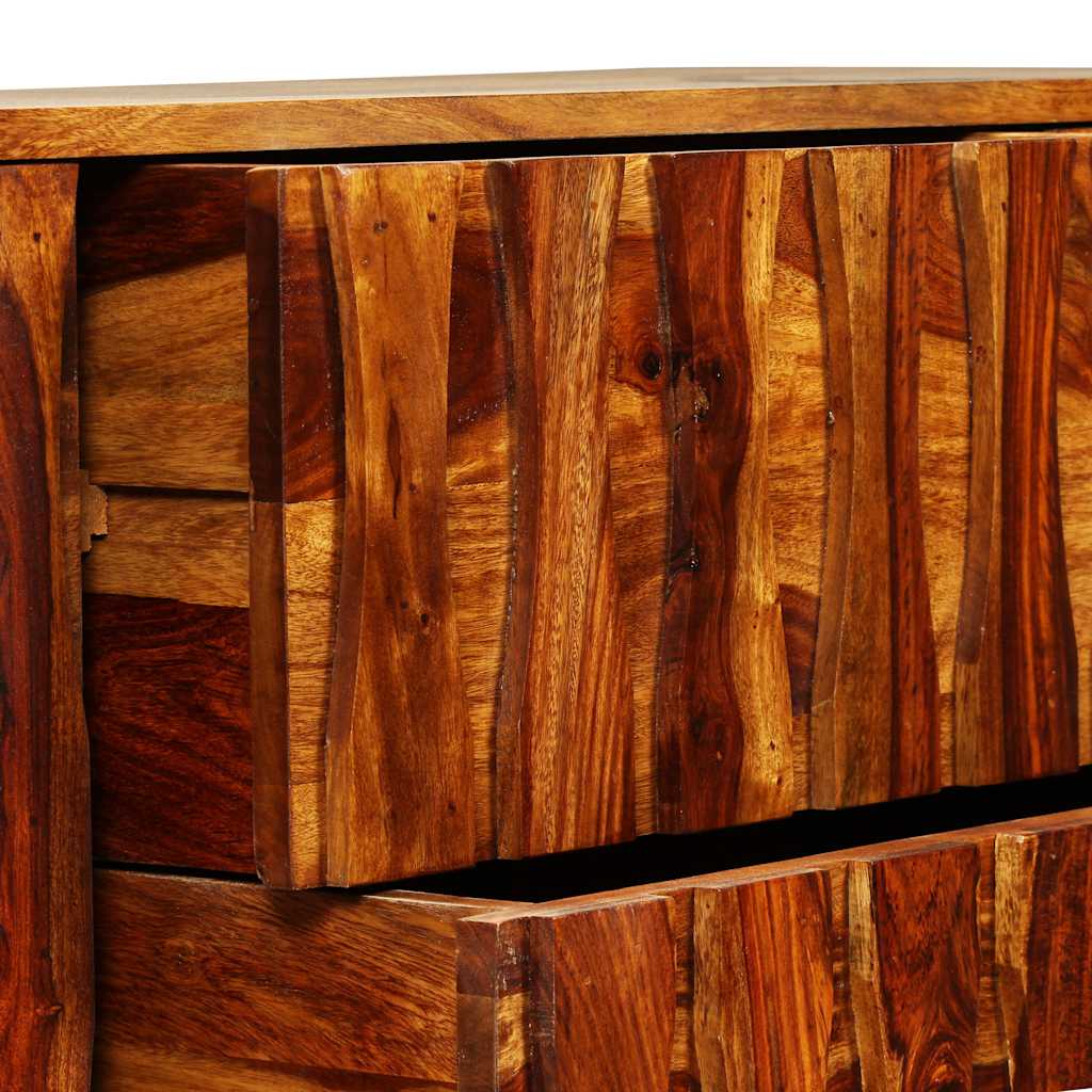 Credenza in Legno Massello di Acacia 160x45x70 cm 243946