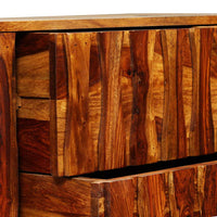 Credenza in Legno Massello di Acacia 160x45x70 cm 243946