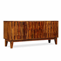 Credenza in Legno Massello di Acacia 160x45x70 cm 243946