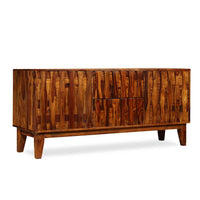 Credenza in Legno Massello di Acacia 160x45x70 cm 243946
