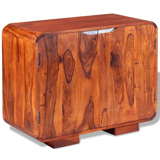 Credenza in Legno Massello di Acacia 75x35x60 cm 243955