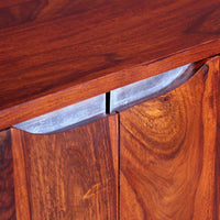 Credenza in Legno Massello di Acacia 75x35x60 cm 243955