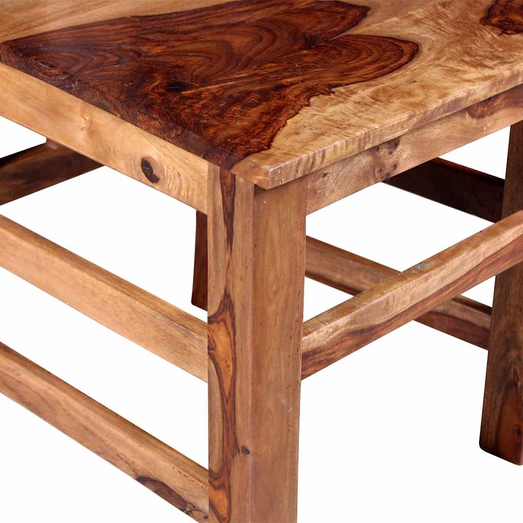 Set Sedie da Pranzo 2 pz in Legno Massello di Acacia 243964