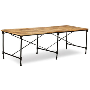 Tavolo da Pranzo in Legno Massello di Mango 240 cm 243992