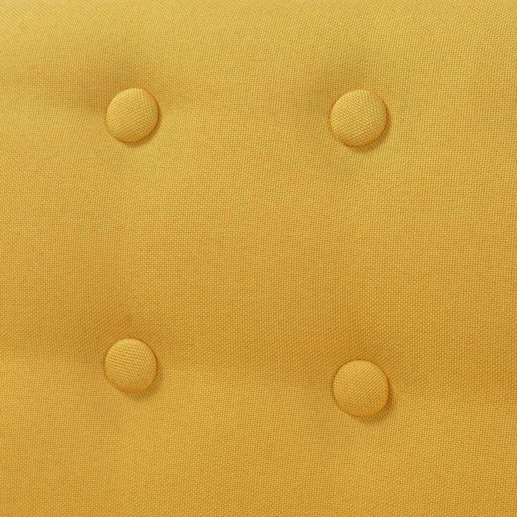 Poltrona Gialla in Tessuto 244069