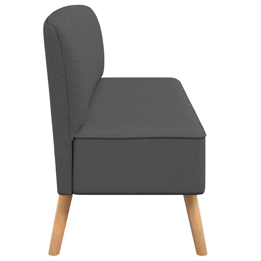 Divano in Tessuto 117x55,5x77 cm Grigio Scuro 244071