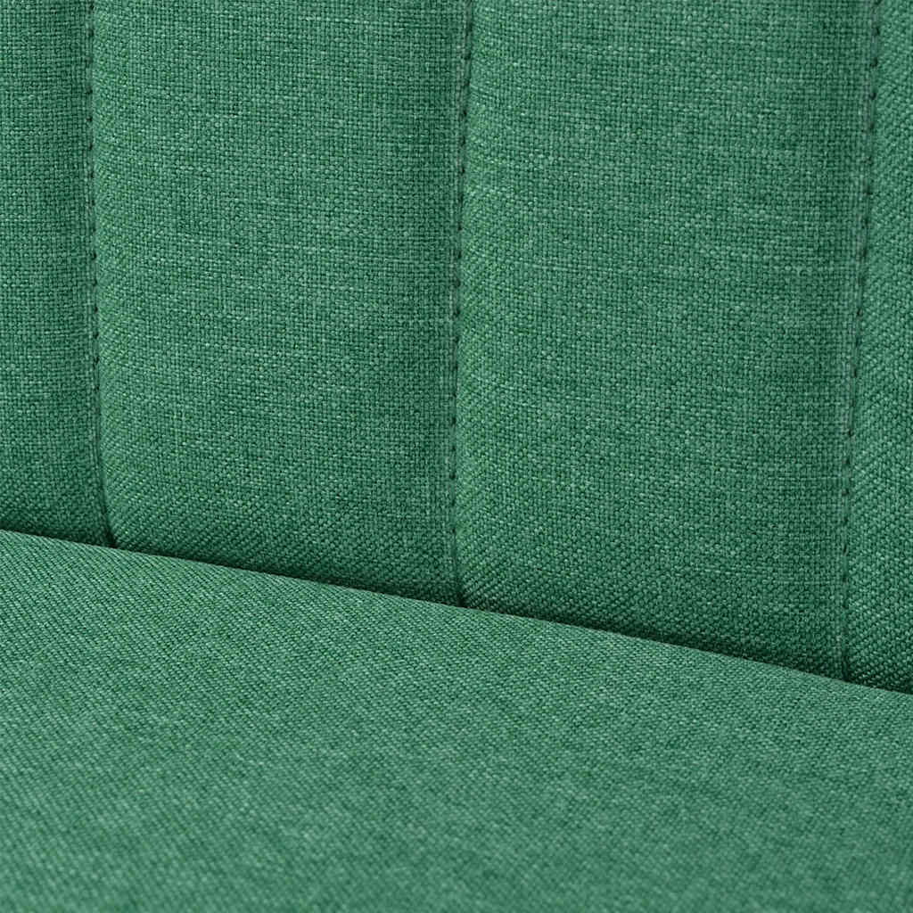 Divano in Stoffa 117x55,5x77 cm Verde 244073