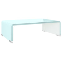 Supporto TV-Rialzo Monitor in Vetro Verde 40x25x11 cm