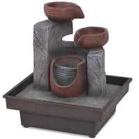 Fontana da Interni con Luce a LED in Poliresina 244284