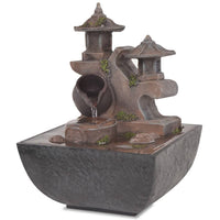 Fontana da Interni con Luce a LED in Poliresina 244286