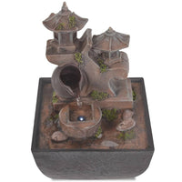 Fontana da Interni con Luce a LED in Poliresina 244286