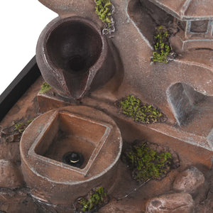 Fontana da Interni con Luce a LED in Poliresina cod mxl 70768