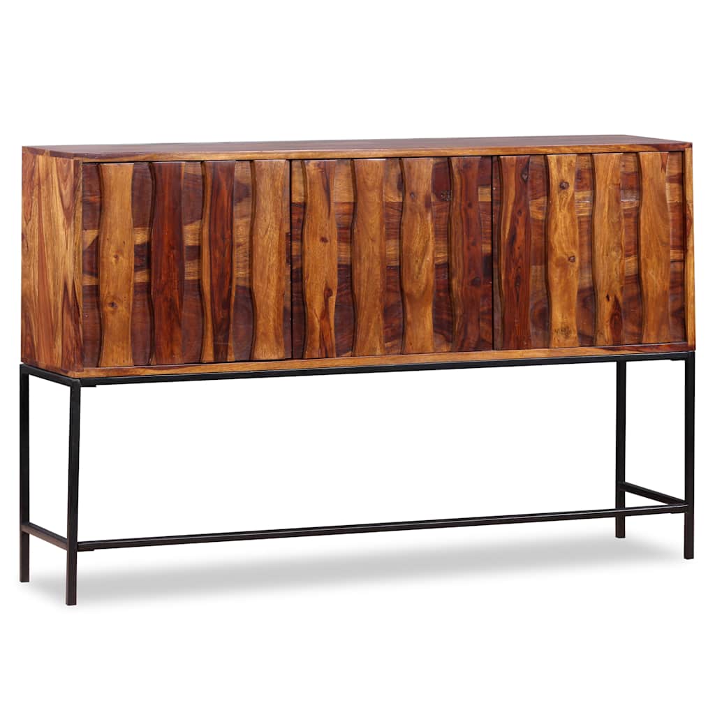 Credenza in Legno Massello di Sheesham 120x30x80 cm cod mxl 7351
