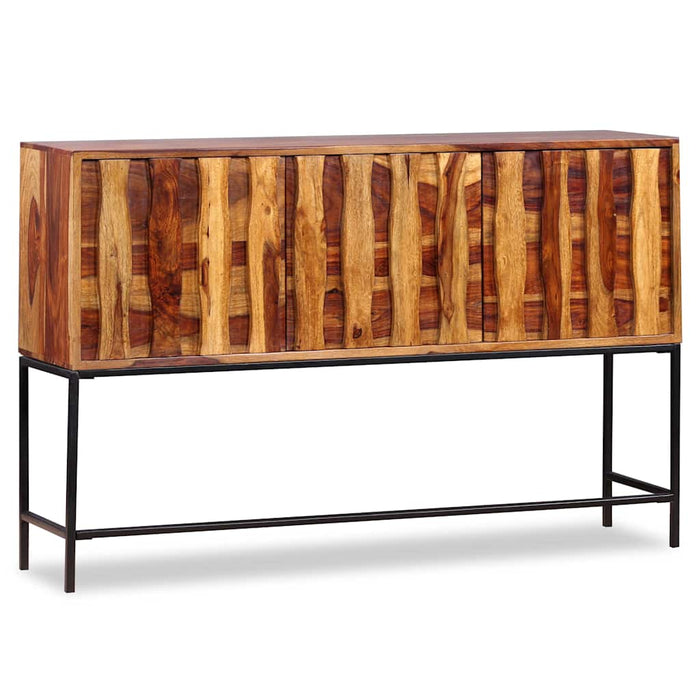 Credenza in Legno Massello di Sheesham 120x30x80 cm cod mxl 7351