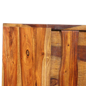 Credenza in Legno Massello di Acacia 120x30x80 cm 244345