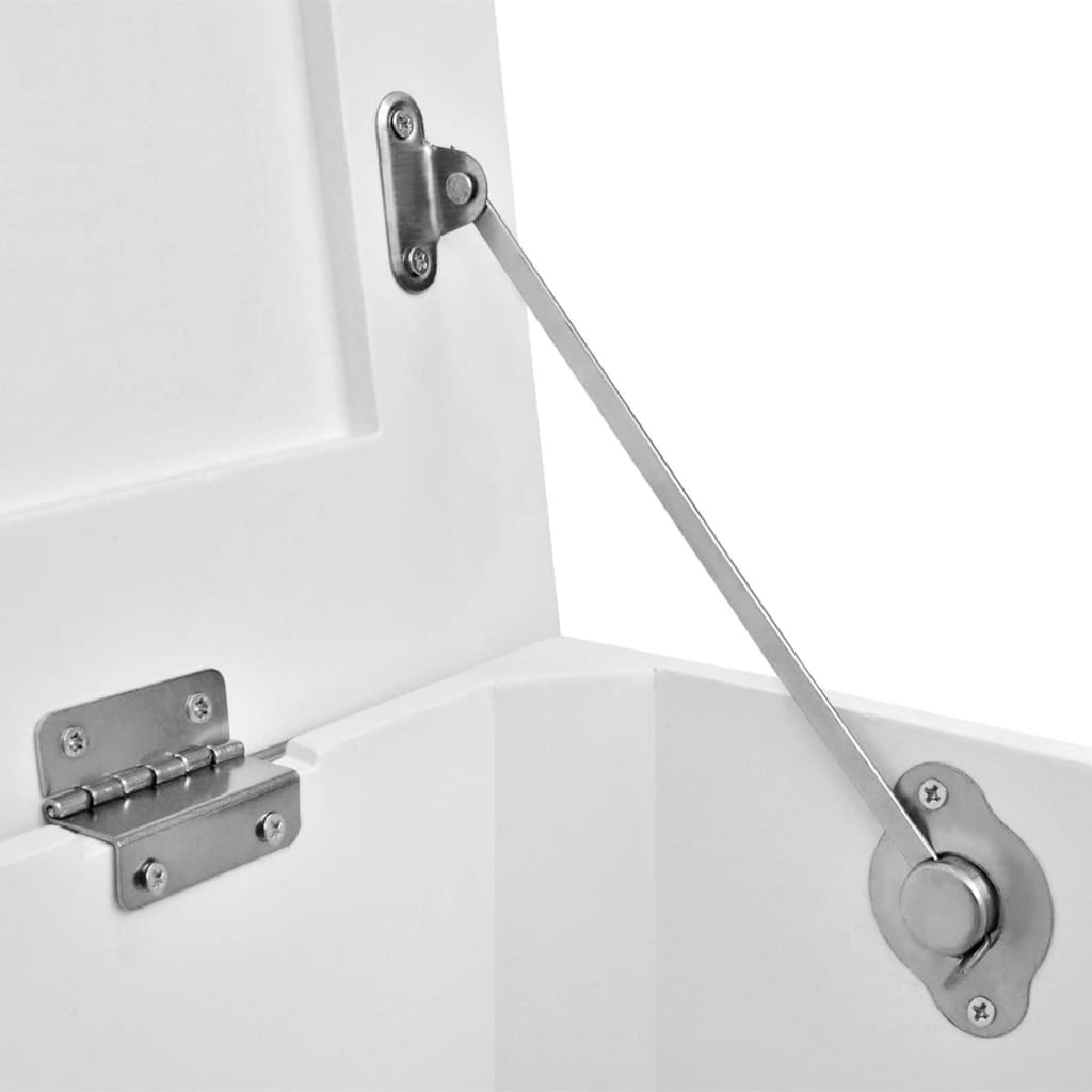 Set 2 Pezzi Cassapanche Bianche 244360