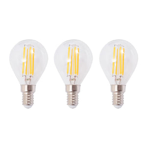 Plafoniera con 3 Lampadine a LED a Incandescenza 12 W 244395