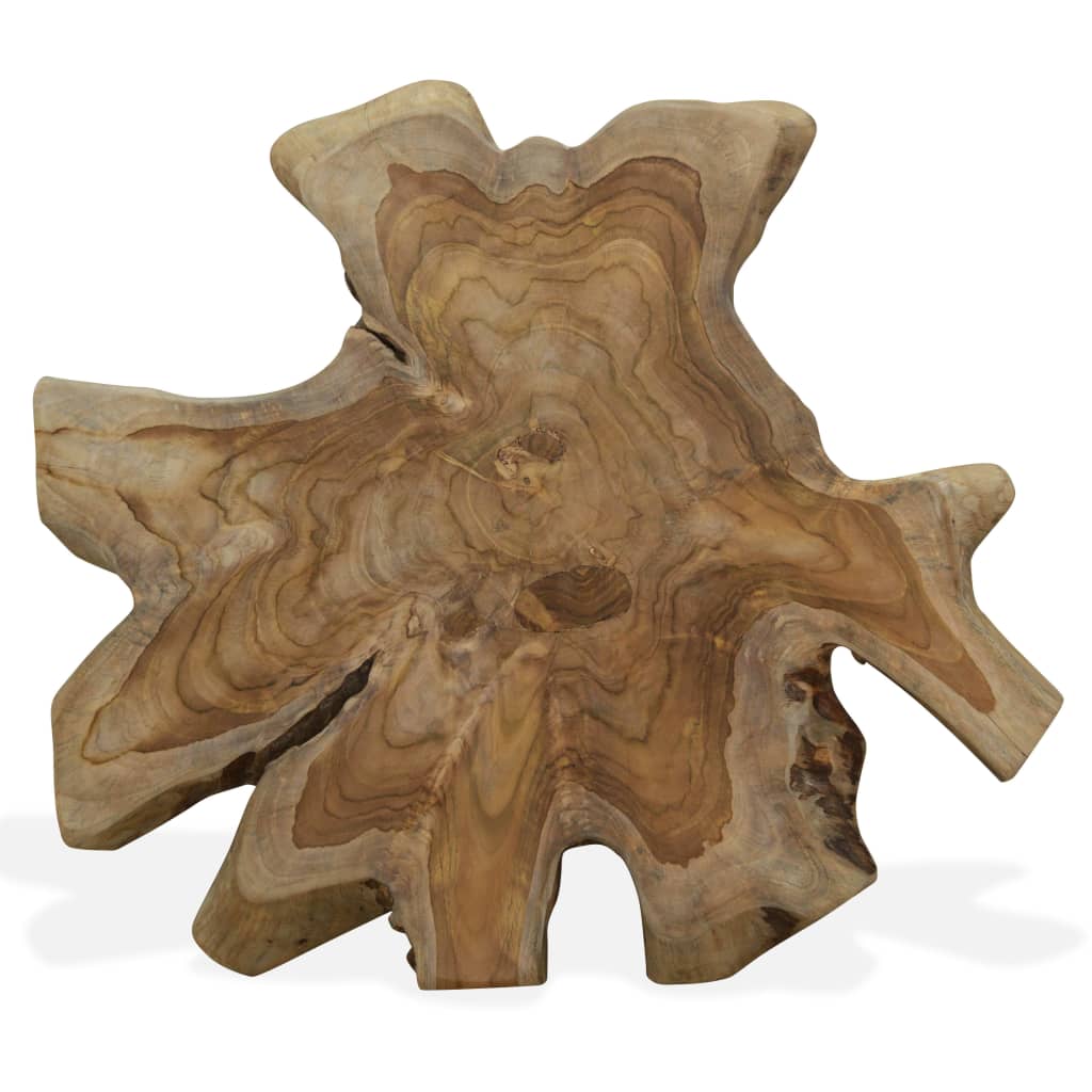 Tavolino da Salotto in Legno di Teak Autentico 80x70x38 cm 244550