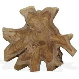Tavolino da Salotto in Legno di Teak Autentico 80x70x38 cm 244550