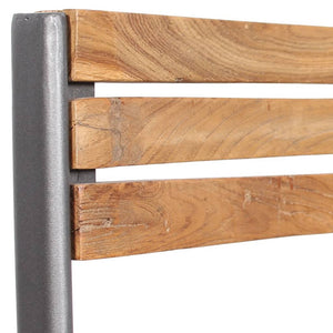 Sedie da Pranzo 6 Pezzi in Legno Massello di Teak