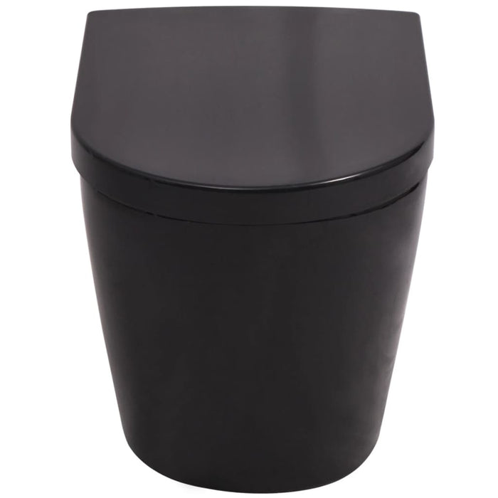 Wc sospeso con cassetta nascosta vaso ceramica nero 02_0003579