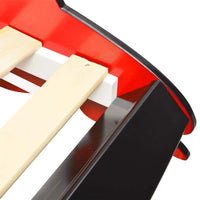 Letto Bimbo Auto da Corsa 90x200 cm Rosso 244464