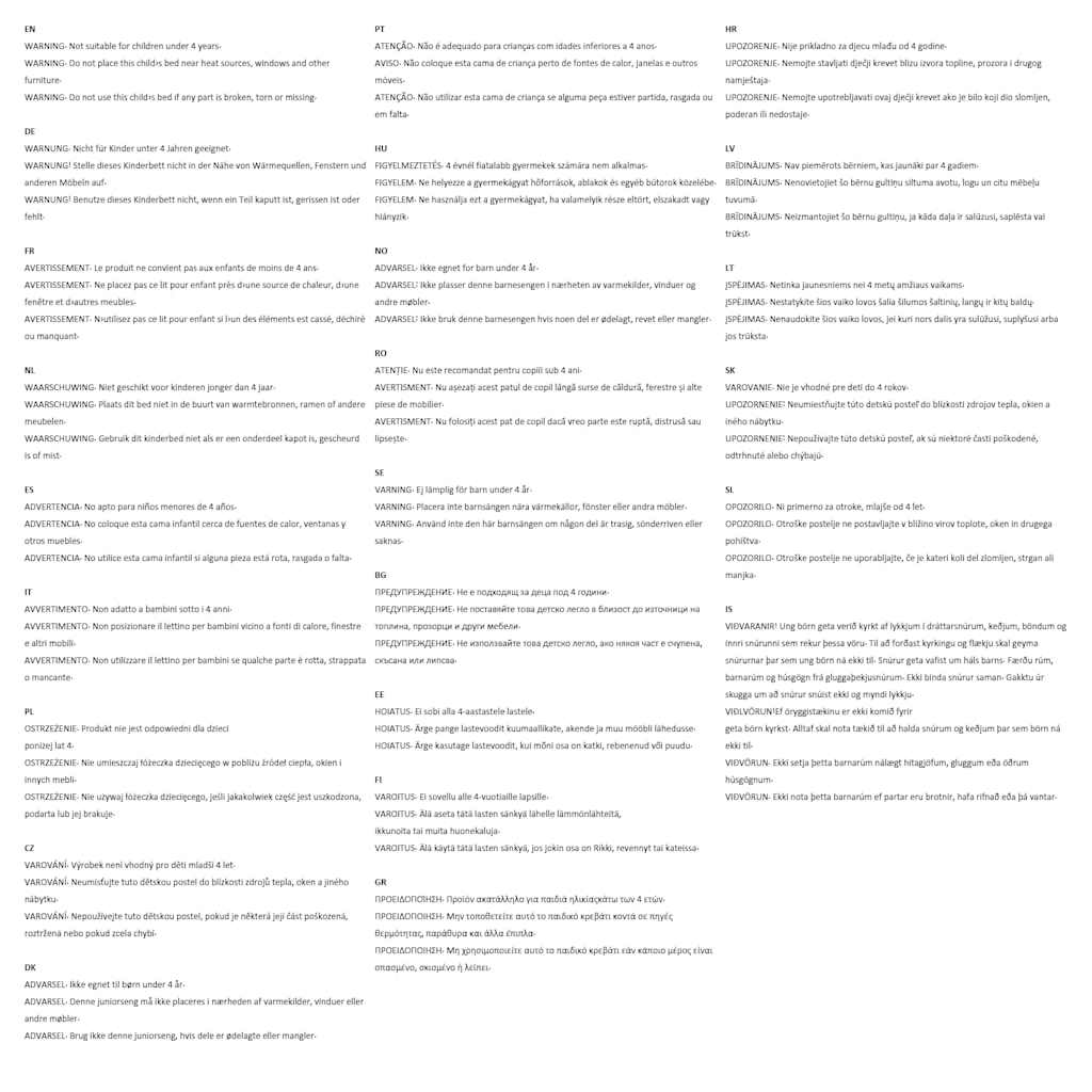 Letto Bambini Auto da Corsa 90x200 cm Blu 244465