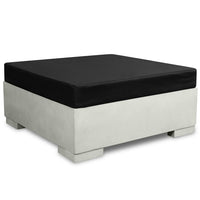 Set Divani da Giardino 6 pz con Cuscini in Cemento Grigio 43300