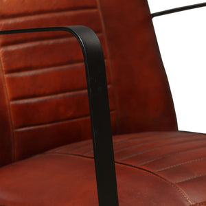 Poltrona Marrone in Vera Pelle 244629