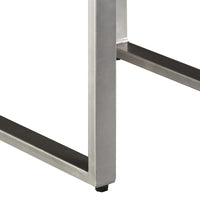 Tavolino da CaffÃ¨ in Legno Massello Recuperato 55x55x40 cm