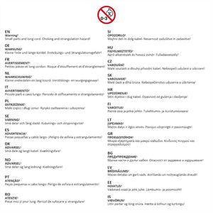 Cavallo in Peluche in Piedi Marrone 91309