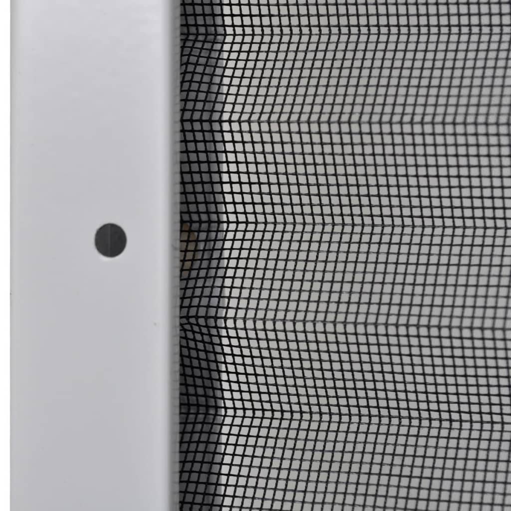 Zanzariera Plissettata per Finestre in Alluminio 80x100 cm 142611