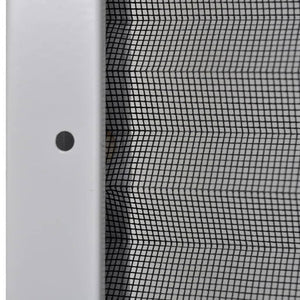 Zanzariera Plissettata per Finestre in Alluminio 80x100 cm 142611