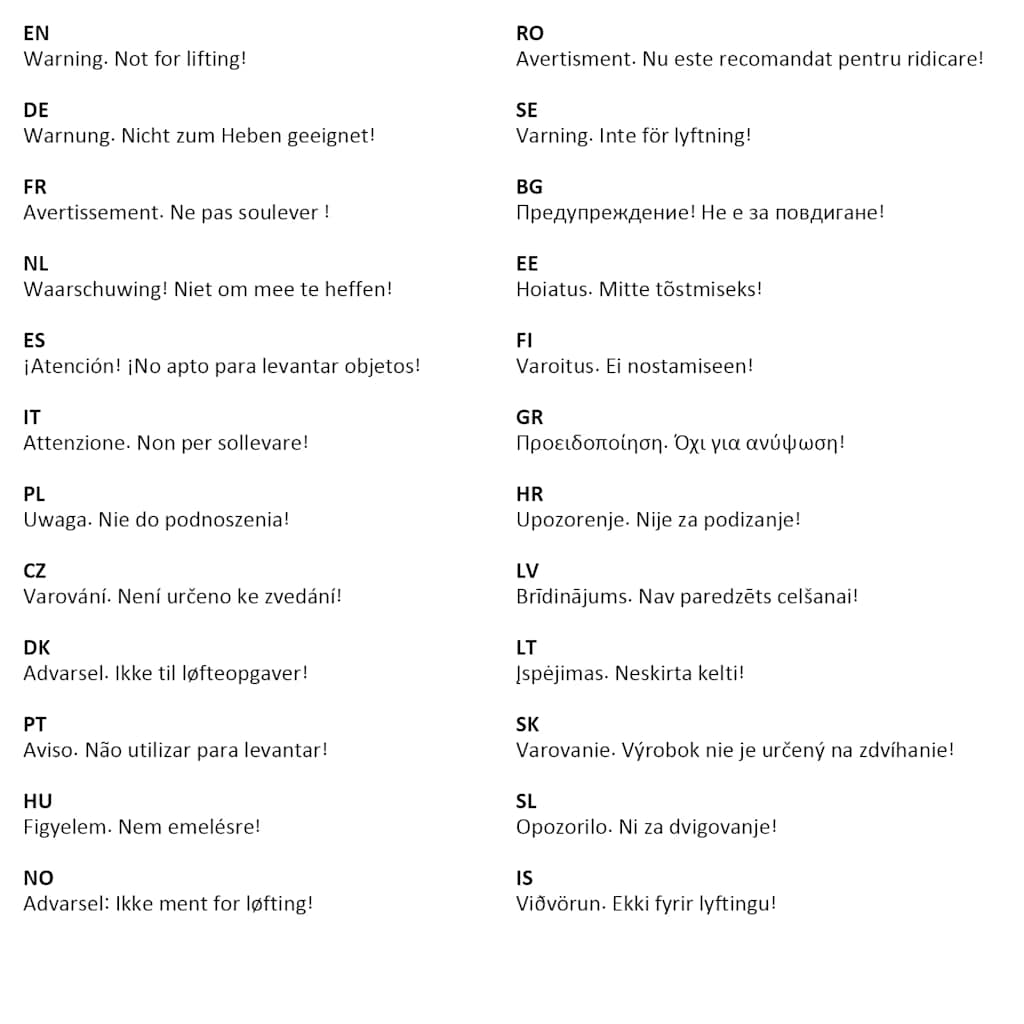 Cinghie d'Ancoraggio 4 pz a Cricchetto 0,4 T 6mx25mm Arancione 142658