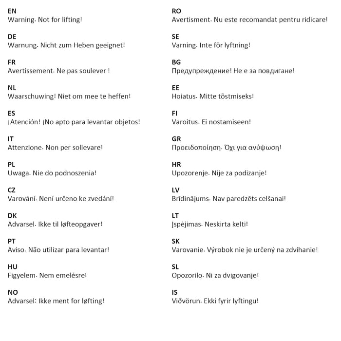 Cinghie d'Ancoraggio 4 pz a Cricchetto 0,4 T 6mx25mm Arancione 142658