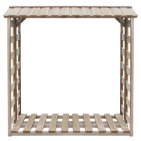 Deposito per Legname Capanno 150x90x176 cm Pino Impregnato 43329
