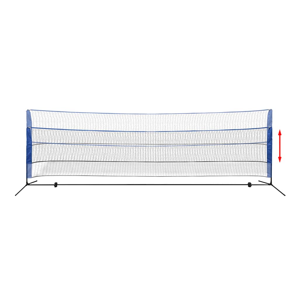 Set Rete da Badminton con Volani 500x155 cm