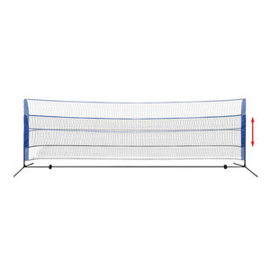 Set Rete da Badminton con Volani 500x155 cm