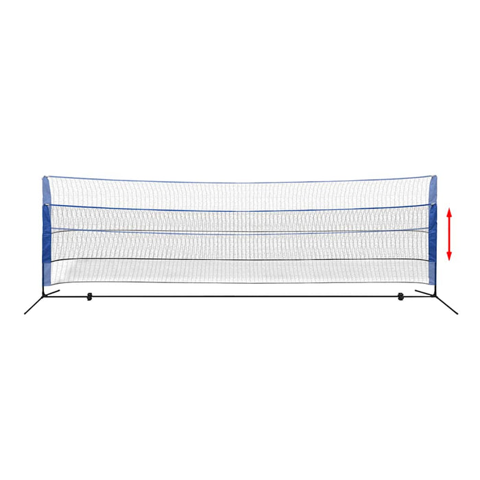 Set Rete da Badminton con Volani 500x155 cm
