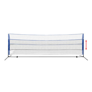 Set Rete da Badminton con Volani 500x155 cm 91308