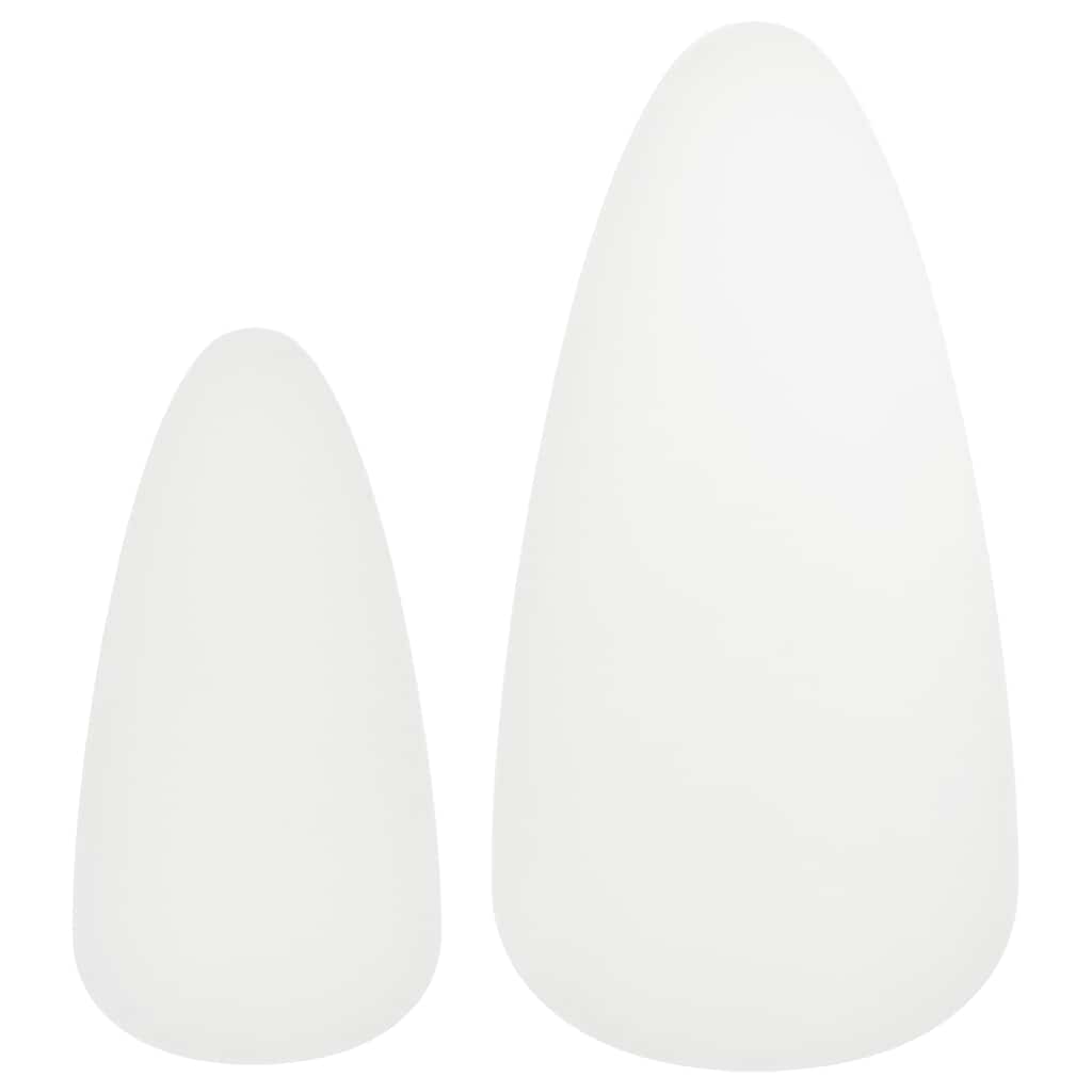 Set Tavolini Salotto 2pz in Legno Massello Massello Pino Bianco 244731