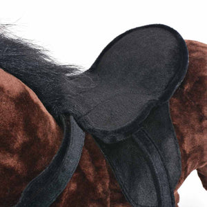 Cavallo in Peluche in Piedi Marrone Scuro XXL 91327