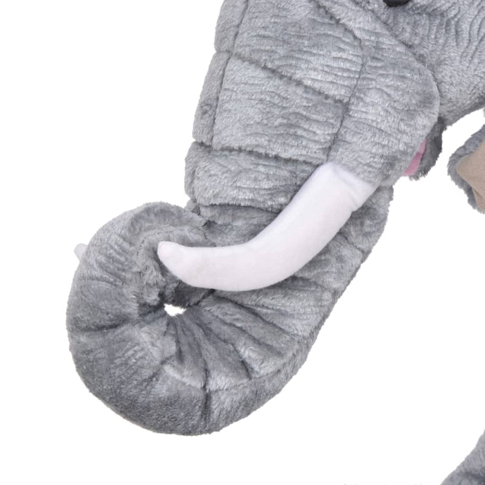 Elefante in Peluche in Piedi Grigio XXL 91334