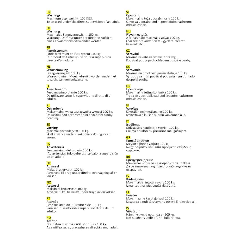 Panda in Peluche in Piedi Nero e Bianco XXL 91339