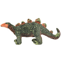 Dinosauro Stegosaurus in Peluche in Piedi Verde e Arancione XXL 91346