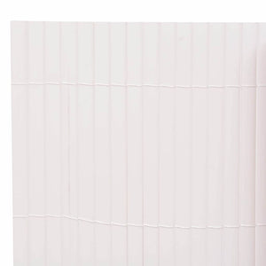 Recinzione da Giardino a Doppio Lato 90x300 cm Bianca cod mxl 58083