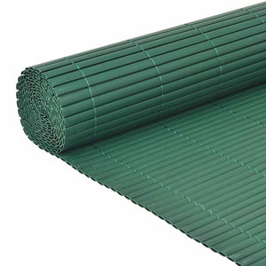Recinzione da Giardino a Doppio Lato in PVC 90x300 cm Verde 43623