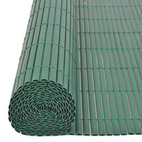 Recinzione da Giardino a Doppio Lato in PVC 90x300 cm Verde 43623