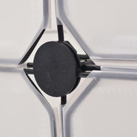 Scarpiera scarpiera mobile portaoggetti ingresso corridoio soggiorno con 12 scomparti bianco 02_0021404